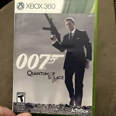 James Bond 007: Quantum Of Solace (Microsoft Xbox 360 2008) • $5