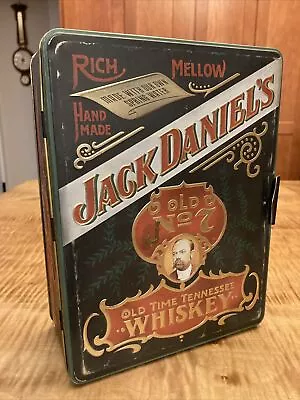 Vintage Jack Daniels Old No7 Collector’s Tin Box Whiskey Hudson-Scott  England • $15