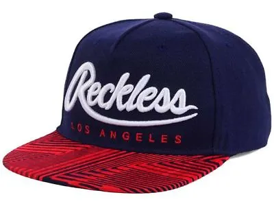 Young And Reckless Big R Script Blue Adjustable Snap Back Cap Hat  • $21.95
