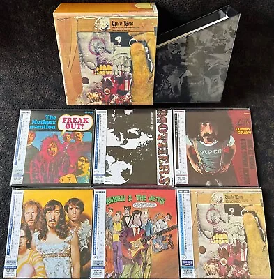 FRANK ZAPPA : 6 CDs In Mini-LP Sleeves With Storage Box; Authentic Japan; NEW! • $290