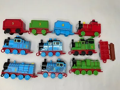 Lot Of 10 - Mega Bloks Thomas The Train Locomotive Set Mattel • $27.99