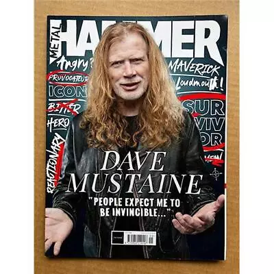Megadeth Metal Hammer Magazine May 2020 - Dave Mustaine Cover With More Inside U • $12.43