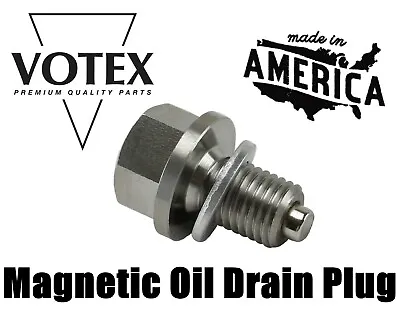 Stainless Steel Oil Drain Plug NEODYMIUM Magnet Yamaha YZ125 YZ250 YX250 WR250 • $29.99