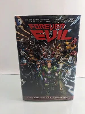 Forever Evil By Geoff Johns (Hardcover 2014) Sealed • $50