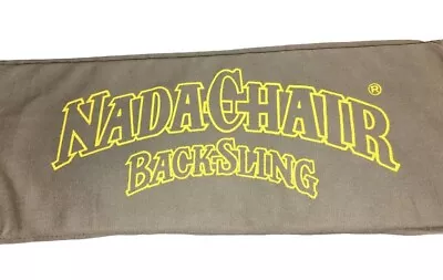 Nada Chair Back Lumbar Support Frameless Chair Brown Bleachers Sports Fishing • $19.99