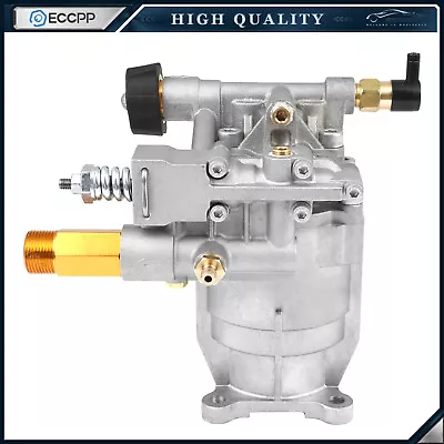 3000 PSI 2.4 GPM Pressure Washer Pump Power Washer Pump 3/4  Horizontal • $61.89