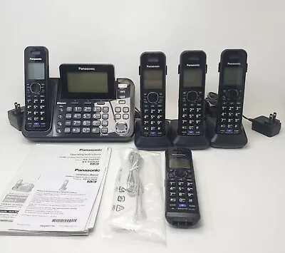 Panasonic 2 Line Cordless Phone Link2cell & Digital Answering Machine KX-TG9541 • $109