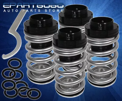 For 90-97 Mazda Miata MX5 MX-5 Roadster Silver Lowering Coilover Spring Sleeves • $46.99