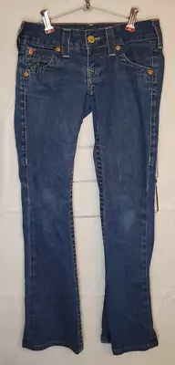 Womens True Religion Becky Jeans Size 24 (Actual Meas 27x31) Stretch • $18.60