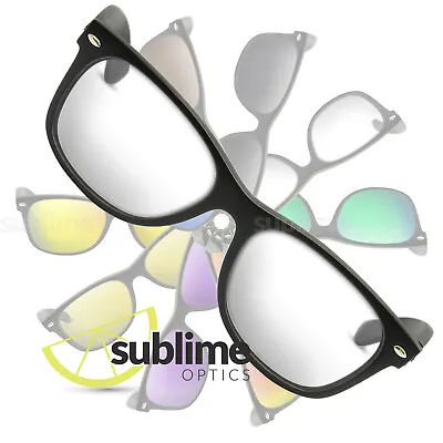 UV400 Clear Replacement Lenses For Ray Ban RB2132 New Wayfarer 55mm ~ Safety • $25.95