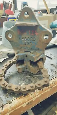 Record 182C Pipe Chain Vice 10 - 135mm Pipe Good Condition  • $195