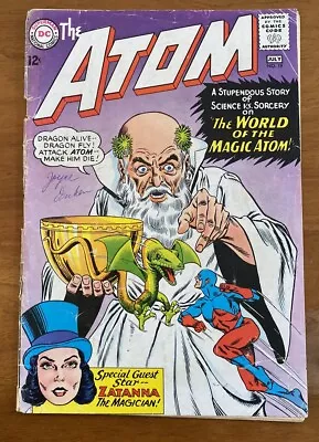 The Atom 19 2nd Appearance Of Zatanna DC Comics 1st Cover Fair • $56