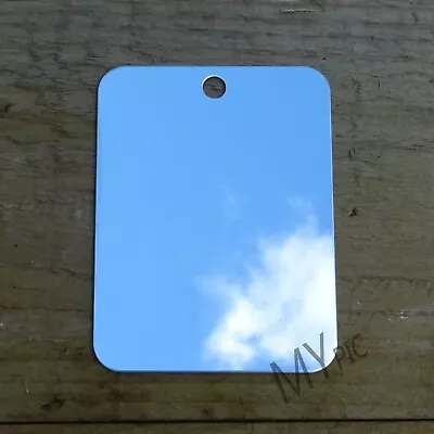 BCB STAINLESS STEEL CAMPING / FIELD MIRROR – Unbreakable Bushcraft Army Survival • £6