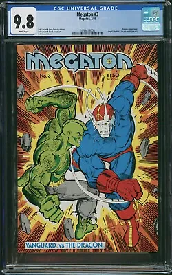 Megaton #3 (1986) CGC 9.8 White - 1st Full App. Of Savage Dragon - Erik Larsen • $450