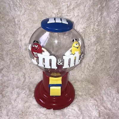£19.95 • Buy M&M's World 3D Bubble Gum Machine Candy Chocolate Dispenser - Red Yellow Blue