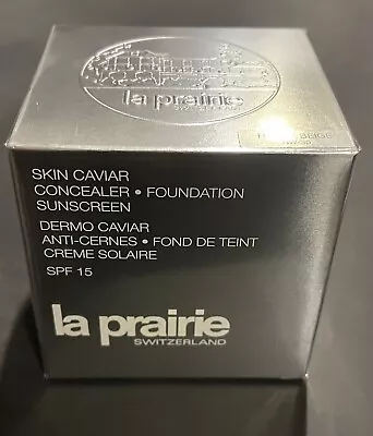 La Prairie Skin Caviar Concealer Foundation New In Box HONEY BEIGE NW-30 • $159.99