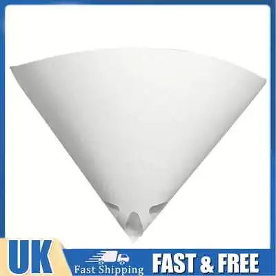 £4.99 • Buy 100 Micron Fine Paint Sieve Filter Nylon Mesh Net Funnel Paper Paint Strainers