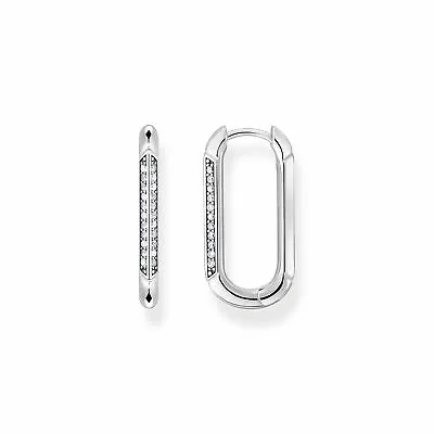 Genuine THOMAS SABO Hoop Earrings Silver • $269