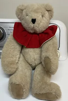 Vintage Vermont Teddy Bear Co 1992 Jointed Large Big Plush Tan Bear 16 Inch • $39.99