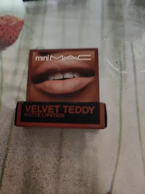MAC Mini Matte Lipstick 1.8g  617 Velvet Teddy - Brand NEW  • £11