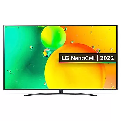 LG NanoCell 65NANO766QA NANO76 65  HDR 4K Smart TV_ • £649