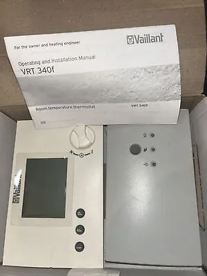 Vaillant 0020018257 Wireless Programmable Room Stat VRT340F Brand New Original  • £195