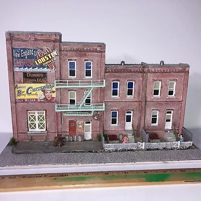 HO Scale Background Building “City Back Alley” • $65.99