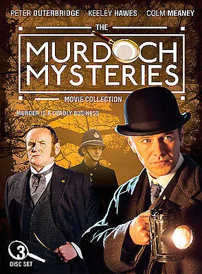 Murdoch Mysteries Movie Collection (DVD 2008 3-Disc Set) Sealed • $22.04