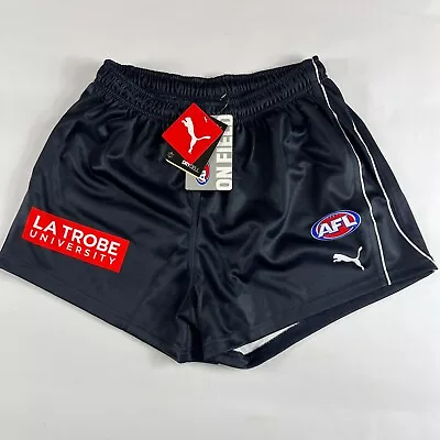 $39.99 • Buy Carlton Blues Puma Genuine AFL Footy Gym Casual 3  Shorts Mens XL W36 