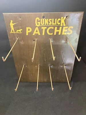 Vintage Gunslick Patches Retail Display Rack • $24.95