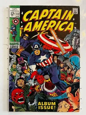 Captain America #112 (Marvel April 1969) • $22