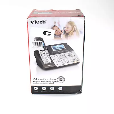 Vtech 2 Line Cordless Phone Digital Answering System 1 Handset 6.0 DS6151 • $42.99