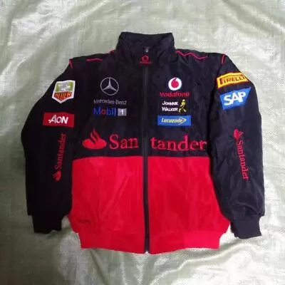 2022 Red  Mercedes Embroidery EXCLUSIVE JACKET Suit F1 Team Racing • £34.79