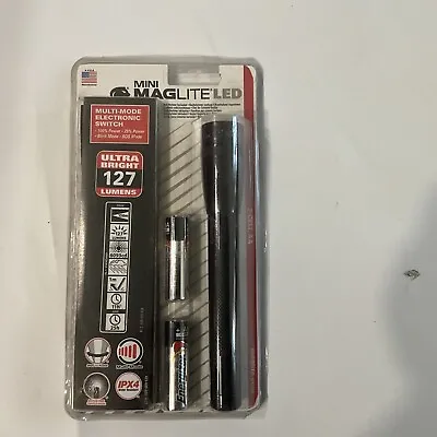 Maglite Mini 2 X AA Alkaline Flashlight SP2201HJ • $31.99
