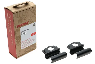 Yakima Q19 Q Tower Clips W/ D Pads & Vinyl Pads #00619 2 Clips Q 19 NEW In Box • $10.99