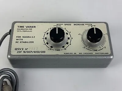 NAGRA Qsv 2 Time Varier ( NAGRA 4.2) • $427.33