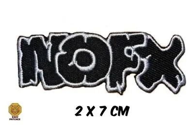 £1.99 • Buy NOFX Rock Band Music- BLACK- Iron Sew On Embroidered Patch