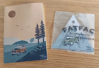 BNWT Fat Face Land Rover Note Book & Key Ring • £10
