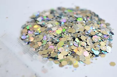 Craft Glitter Chunky Mix Wax Melt Candle Art Craft  Glass Cards Resin 2g  15 • £1.69