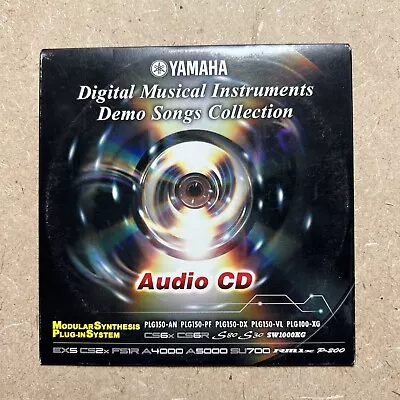 Original Yamaha Audio CD Demo Songs EX5 FS1R CS2x SU700 CS6x RM1x A5000 S80 P200 • $58.50