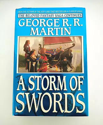 A Storm Of Swords by George R R Martin (1st Edition 1st Print HC) Game Thrones • $79.99