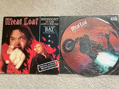 Meat Loaf - Bat Out Of Hell 12” Picture Disc & Midnight Of The Lost & Found 12” • £20