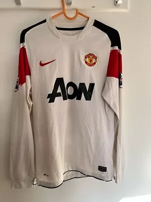 Rare Manchester United Home Football Shirt 2010/11  VIDIC 15 - Small Man U Men • £20