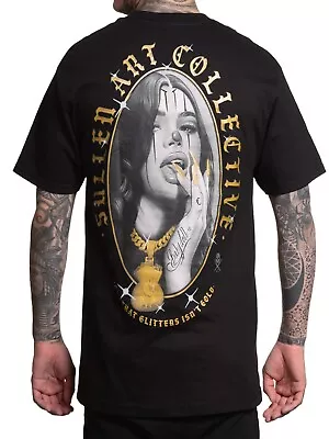 Sullen Men's Baby Face Short Sleeve Standard T-shirt Tattoo Art Style Tee • $26.55