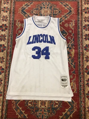 $26.47 • Buy VINTAGE Headgear Classics HE GOT GAME LINCOLN Jesus ShuttlesWorth Jersey 1998 L