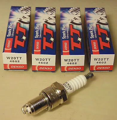 DENSO W20TT Nickel TT Spark Plug X4 SET For Datsun Sunny U20 510 VW Golf Mk1 MK2 • $18.07