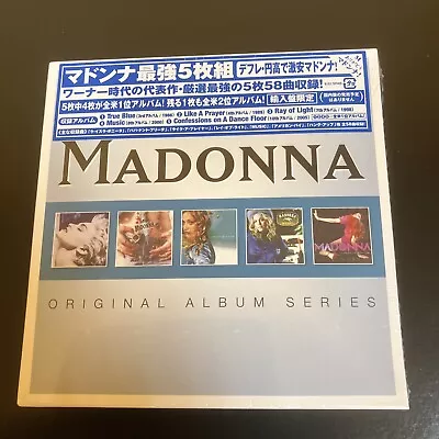 Madonna - Original Album Series - Japan CD Box Set - Brand New • $29.99