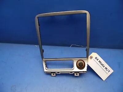 99-05 Mazda Miata Mx-5 OEM Radio Ashtray Lighter Trim Bezel Silver *wear • $40