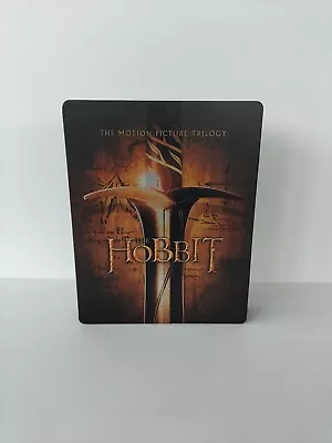 The Hobbit Trilogy Steelbook Blu-ray VGC  Free Postage  • $32.50