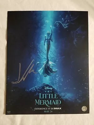 Halle Bailey Disney Little Mermaid Ariel Signed Autographed 8x10 Photo COA Auto • $30